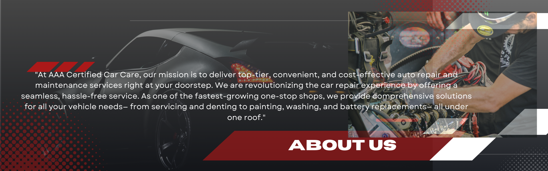 AAA Certified Car Care Banner